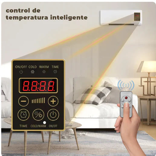 ClimaMax™ 2 en 1 – Potente Aire Acondicionado & Calefactor