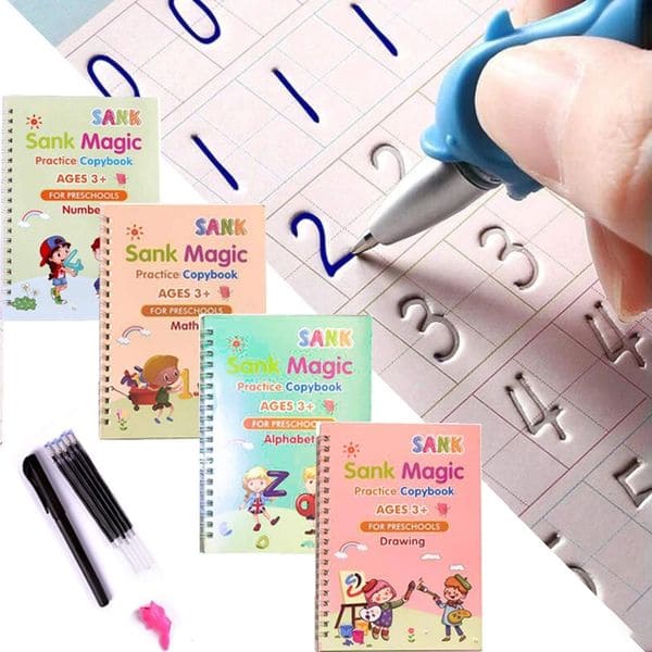 MagiScribe: Kit 4 Cuadernos Mágicos