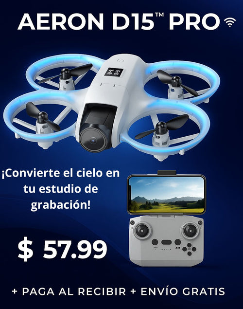 AERON D15™ — Tecnología que Eleva tu Visión