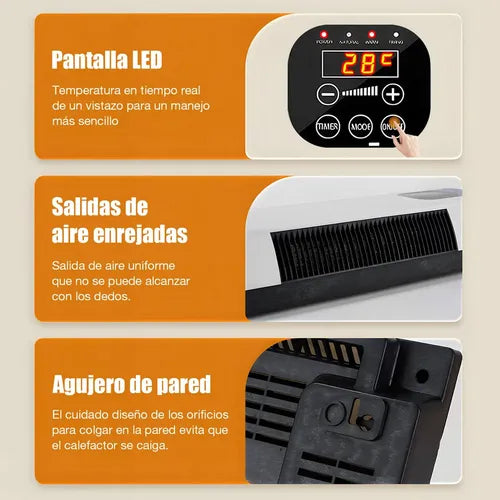 ClimaMax™ 2 en 1 – Potente Aire Acondicionado & Calefactor