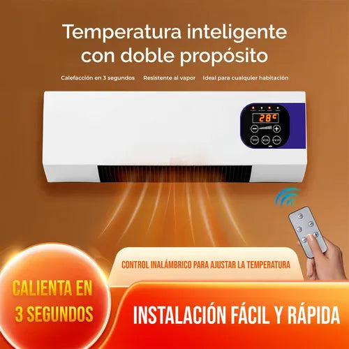 ClimaMax™ 2 en 1 – Potente Aire Acondicionado & Calefactor