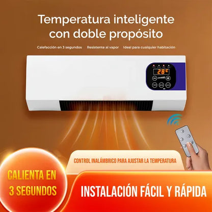 ClimaMax™ 2 en 1 – Potente Aire Acondicionado & Calefactor