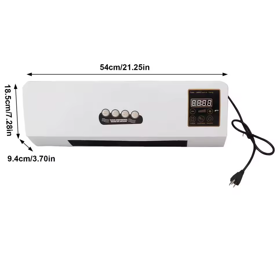ClimaMax™ 2 en 1 – Potente Aire Acondicionado & Calefactor