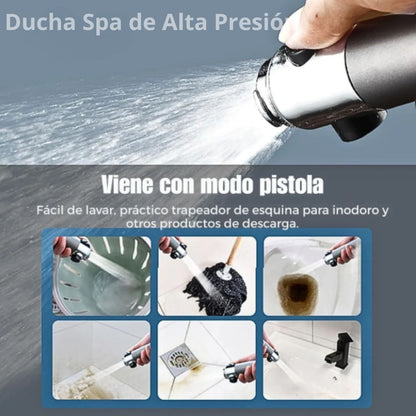 Ducha Spa de Alta Presión – Masajeadora