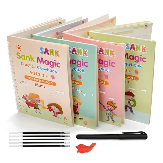 MagiScribe: Kit 4 Cuadernos Mágicos