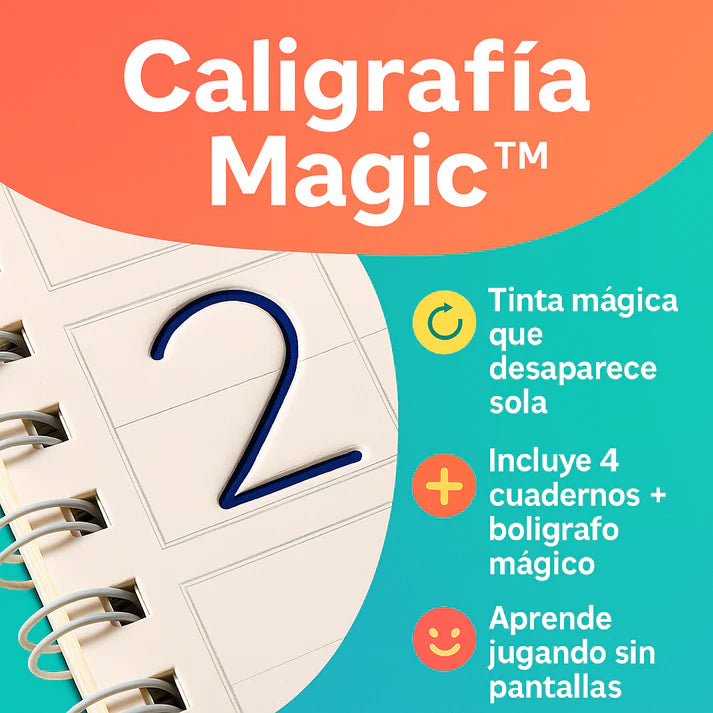 MagiScribe: Kit 4 Cuadernos Mágicos